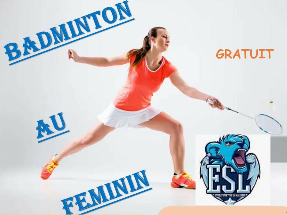 Badminton au féminin à l'ES Laval