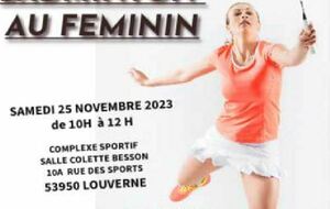 Badminton au féminin