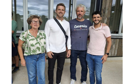 Inauguration du complexe de Chateau-Gontier